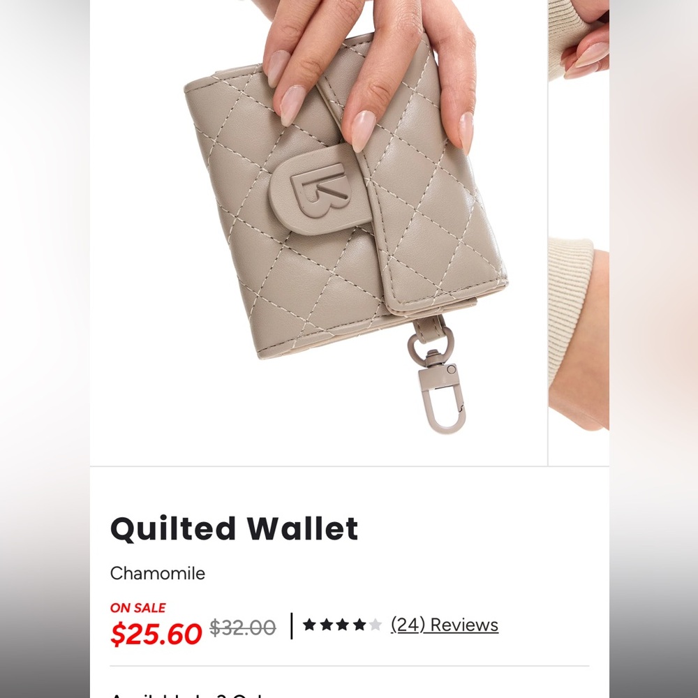 Buffbunny Collection Quilted Wallet